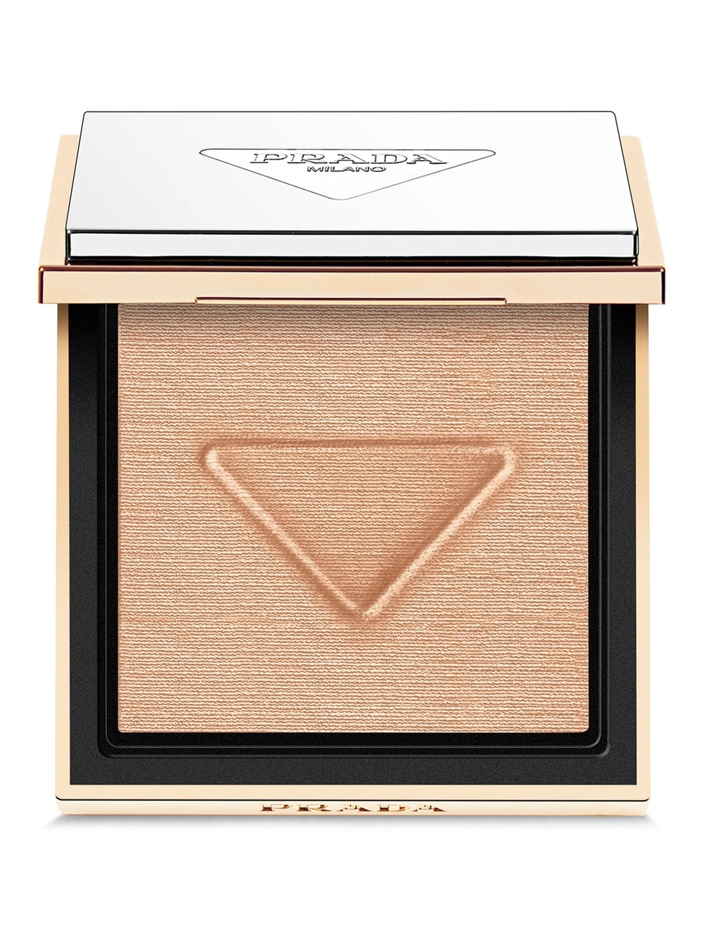 NIB $90 PRADA Light Glowing Highlighter Powder. 01 CHAMPAGNE